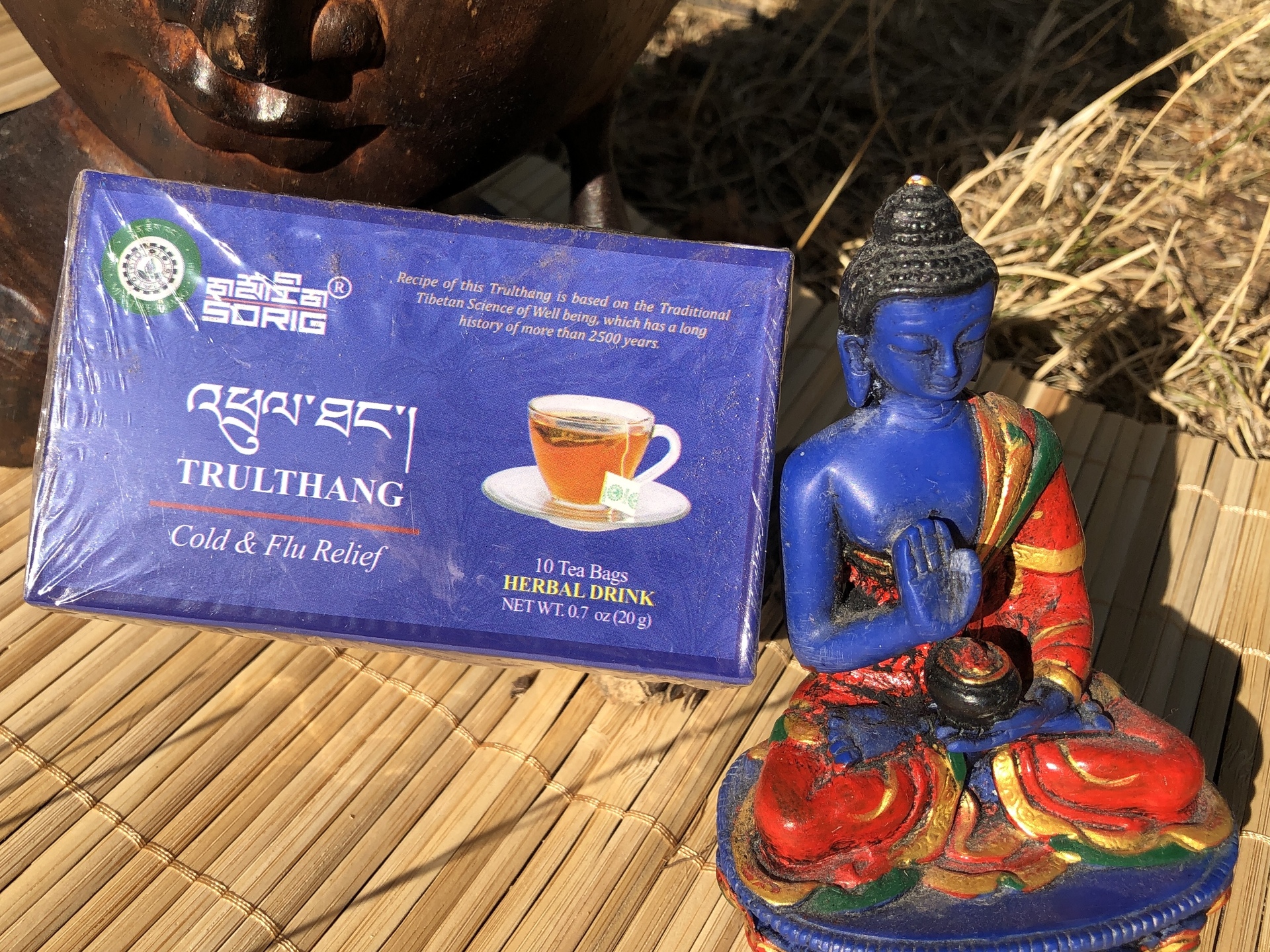 Tibeti gyógyteák - Trulthang - Megfázás és Influenza elleni tea  SORIG tibeti étrendkiegészítő, segít enyhíteni a megfázást, influenzát és a 