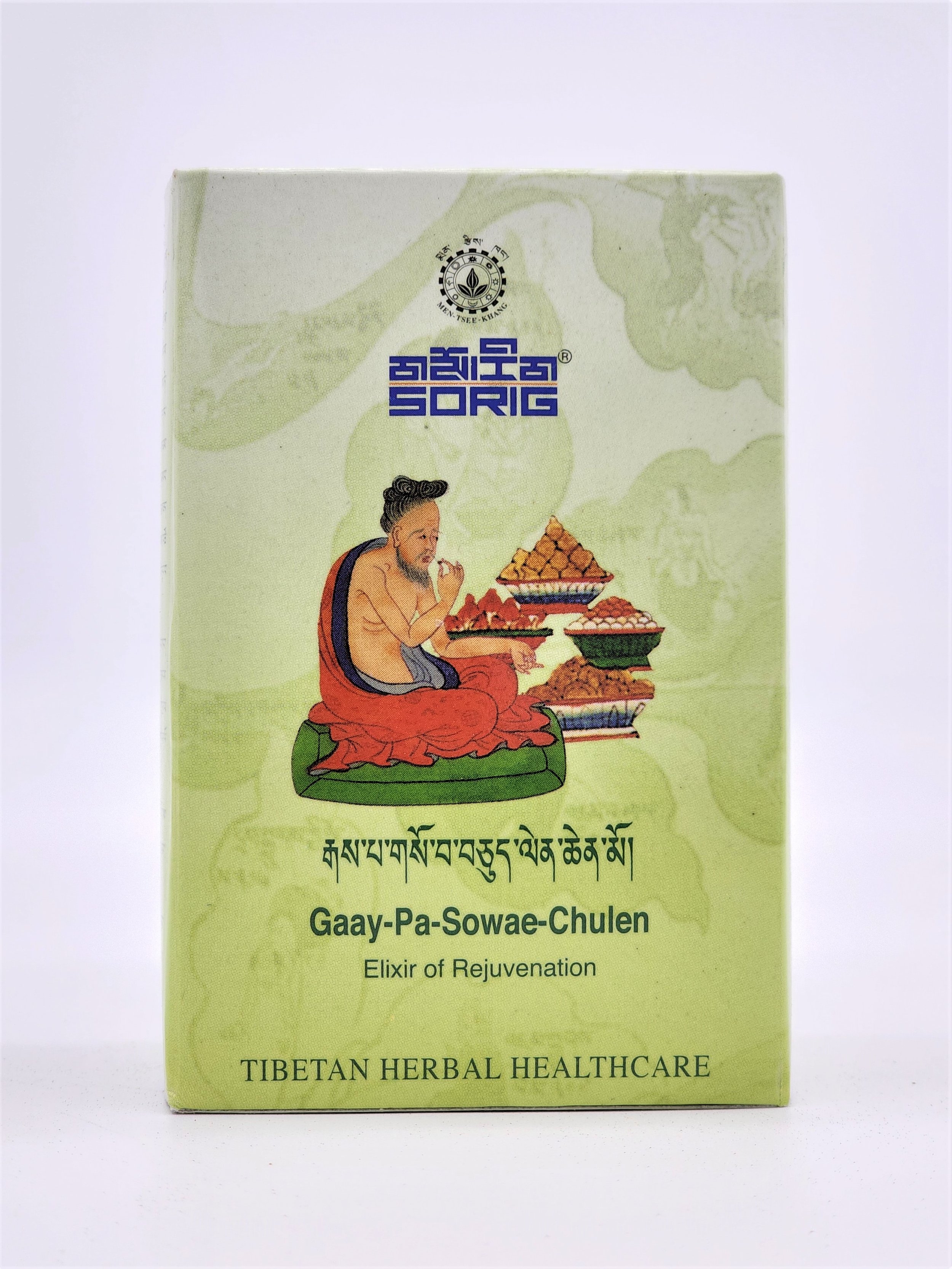 Tibeti étrendkiegészítők - SORIG Gaay-Pa-Sowae-Chulen - Fiatalító Elixír Hosszabb élet, fiatalos megjelenés, életerő, érzékszervek, memória, intelligencia és afrodiziákum SORIG tibeti étrendkiegészítő, meghosszabbítja az élettartamot, hatékonyan  