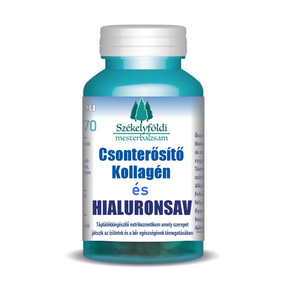 Csonterősítő Kollagén és Hialuronsav Kapszula  Ez a speciálisan formulázott kiegészítő kiemelk